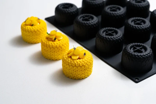 Silikónová forma na monoporcie REGALIA, 400x300 mm – PAVONI 2