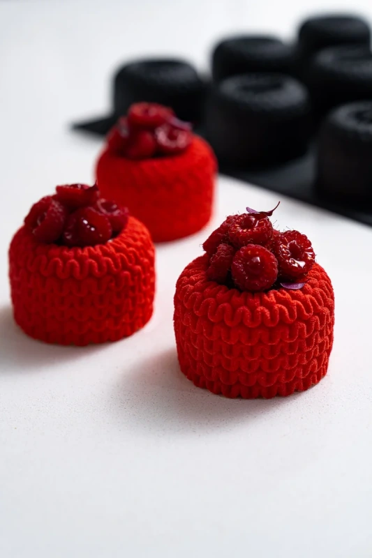 Silikónová forma na monoporcie REGALIA, 400x300 mm – PAVONI 1