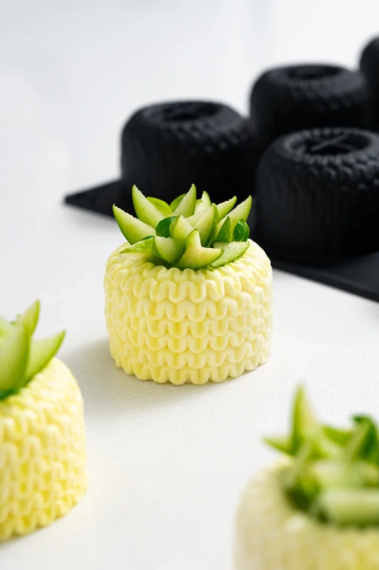 Silikónová forma na monoporcie REGALIA, 400x300 mm – PAVONI