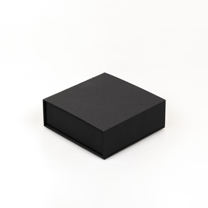 Magnetická krabička na 9 ks praliniek, čierna  – PASTRYMARKET