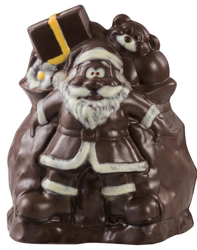 Plastová vianočna forma na čokoládu, rôzne figúrky, 3D XMAS - MARTELLATO