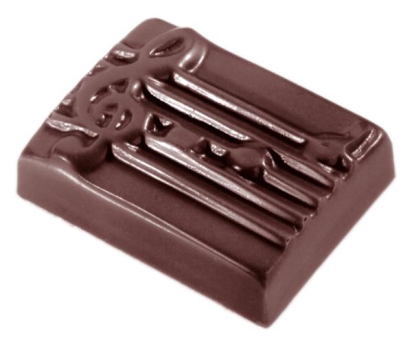 Polykarbonátová forma na čoko. hudobné nástroje, 275x135 mm - CHOCOLATE WORLD