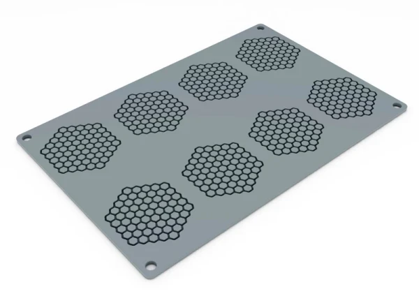 Silikónová forma na dekoráciu Honeycomb, 300x200 mm – PAVONI 3