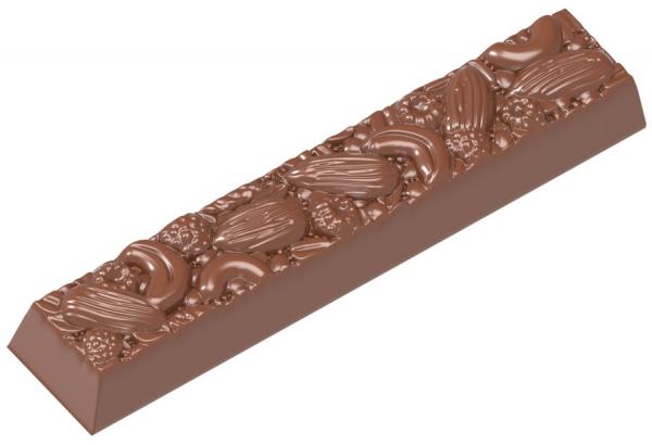 Polykarbonátová forma na čokoládu, línia Around The World, 275x135 mm - CHOCOLATE WORLD