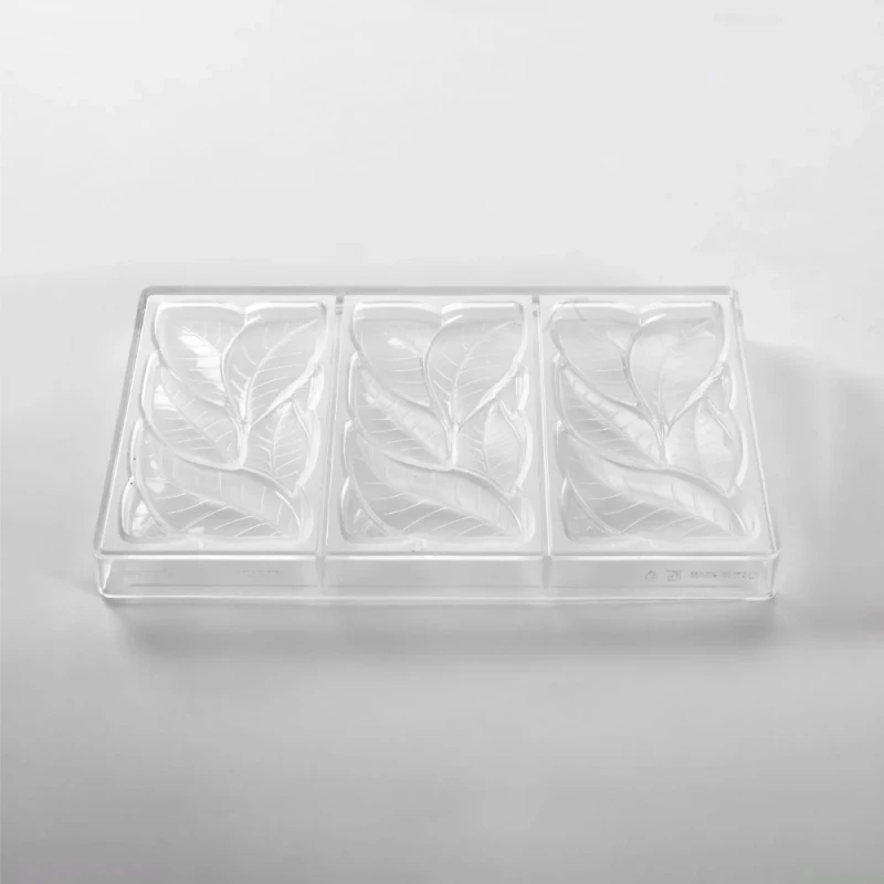 Polykarbonátová forma na tabuľkovú čokoládu 275x175 mm, Garden – PAVONI 1