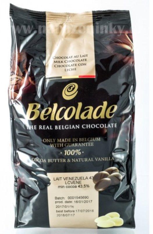 Mliečna čokoláda Venezuela 43%, línia Origins, 1 kg – BELCOLADE