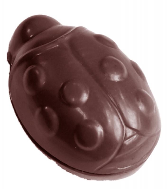 Polykarbonátová forma na pralinky s motívom chrobáka, 275x135 mm - CHOCOLATE WORLD