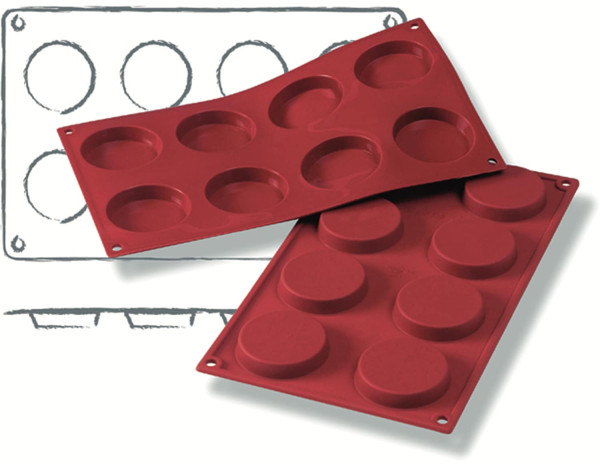 Silikónová forma na pečenie Florentines, 300 x 175 mm – SCHNEIDER