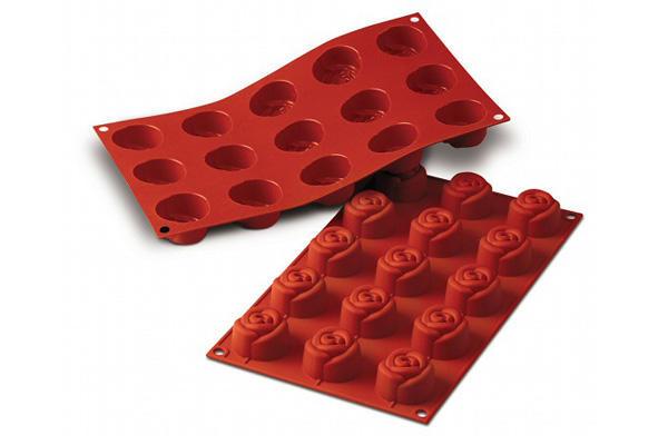 Silikónová forma na monoporcie, Rose – SILIKOMART