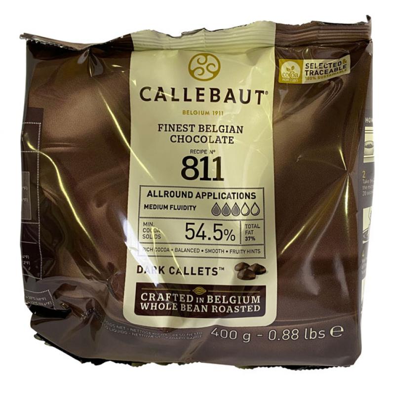 Tmavá čokoláda 54,5%, 400g – CALLEBAUT