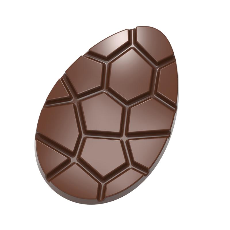 Polykarbonátová forma na tabuľkovú čokoládu EASTER EGG, 275x135 mm – CHOCOLATE WORLD