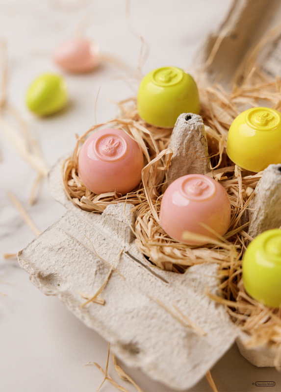 Polykarbonátová forma na pralinky EASTER 275x135 mm – CHOCOLATE WORLD 2