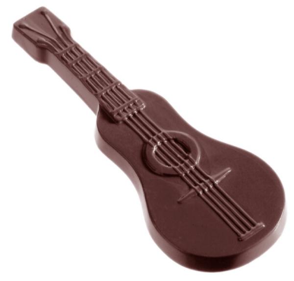 Polykarbonátová forma na čoko. hudobné nástroje, 275x175 mm - CHOCOLATE WORLD