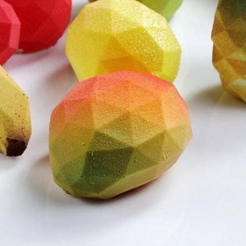 Silikónová forma MANGO CAKE, ručne vyrábaná forma - DINARA KASKO
