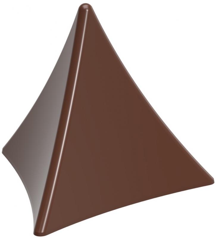 Polykarbonátová forma na pralinky špeciálnych tvarov, 275x135 mm - CHOCOLATE WORLD