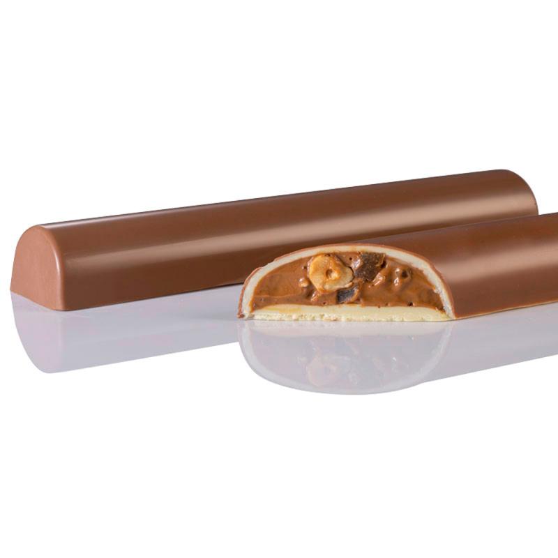 Polykarbonátová forma na veľké čokoládové tyčinky 275x175 mm, Chocolog - MARTELLATO