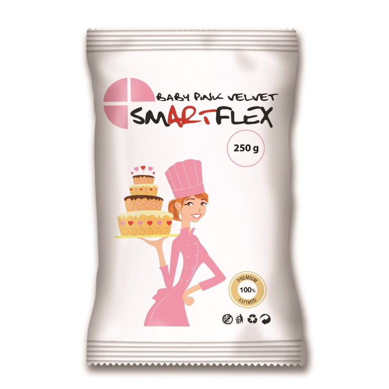 Farebná poťahovacia a modelovacia hmota Smartflex, Velvet Vanilka