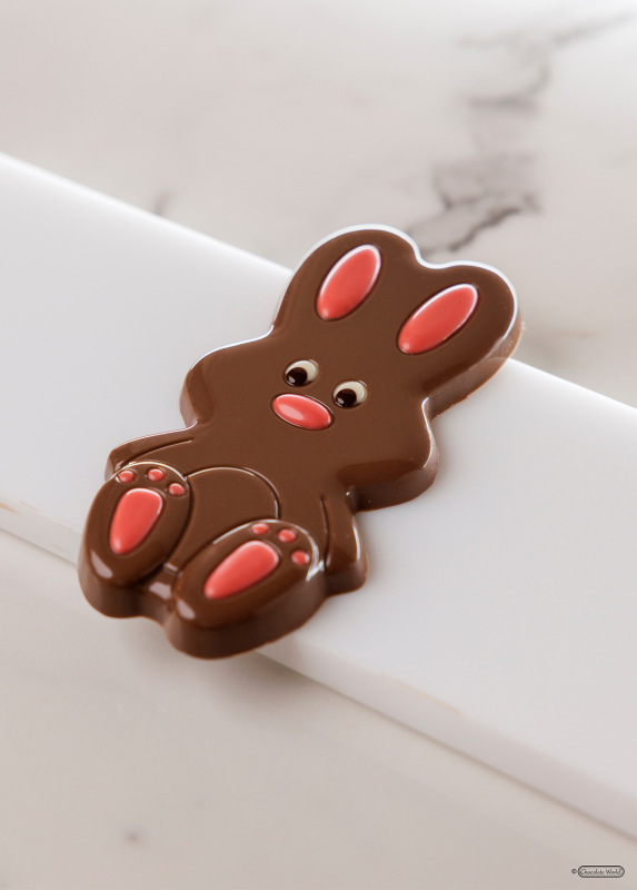Polykarbonátová forma na tabulkovú čokoládu EASTER BUNNY 275x135 mm – CHOCOLATE WORLD 1