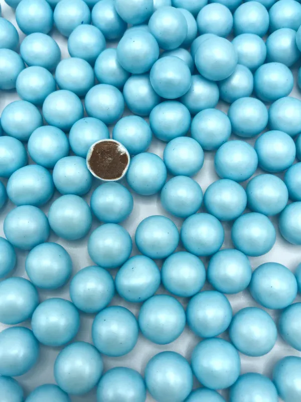 Čokoládový posyp BLUE PEARLESCENT CHOCO M 90g , Happy Sprinkles – BUNNY & SCOTT