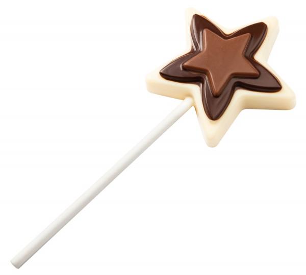 Polykarbonátová forma na čokládové lízanky, 275x135 mm - CHOCOLATE WORLD