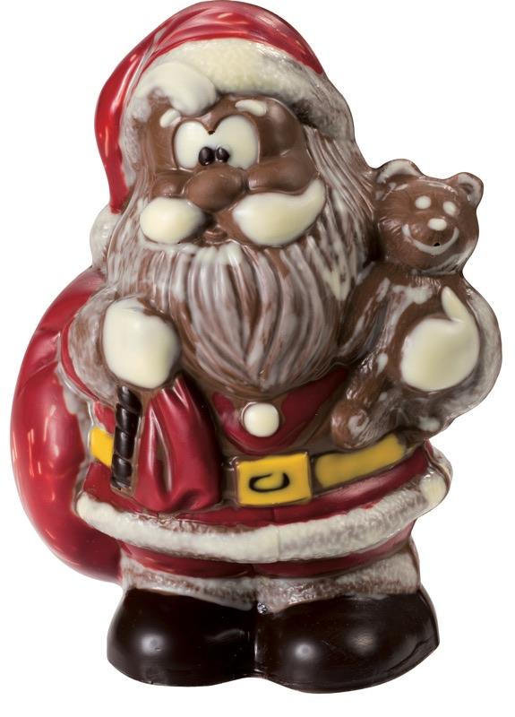 Plastová vianočná forma na čokoládu, rôzne figúrky, 3D XMAS - MARTELLATO
