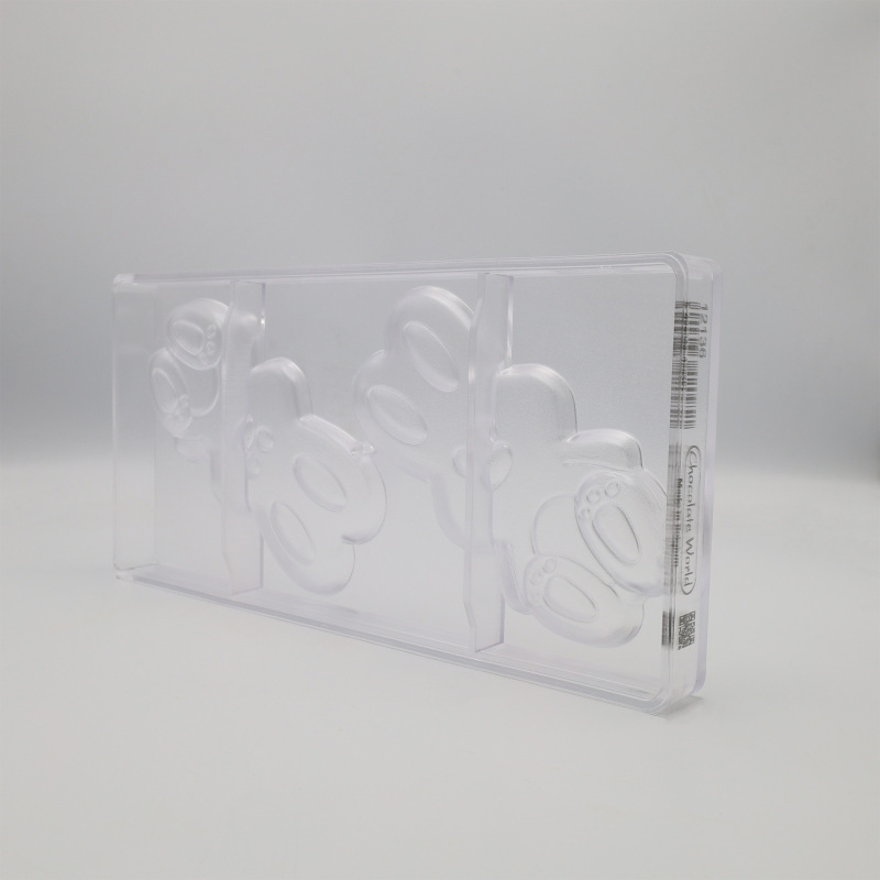 Polykarbonátová forma na tabulkovú čokoládu EASTER BUNNY 275x135 mm – CHOCOLATE WORLD 3