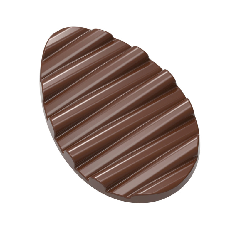 Polykarbonátová forma na tabuľkovú čokoládu EASTER EGG, 275x135 mm – CHOCOLATE WORLD