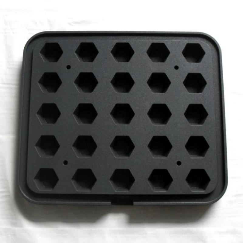 Forma pre stroj CookMatic, šesťuholník 25 ks - PAVONI
