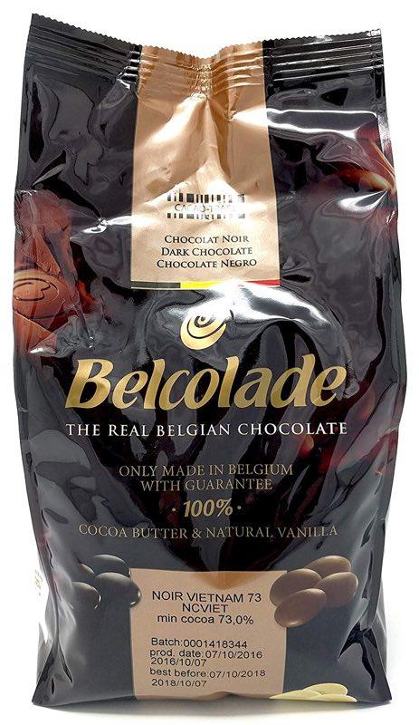 Tmavá čokoláda Vietnam 73%, línia Origins, 1 kg – BELCOLADE
