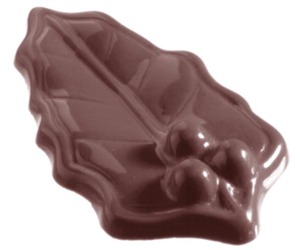 Polykarbonátová forma na tvar listu, línia Autumn & Nuts, 275x135 mm - CHOCOLATE WORLD