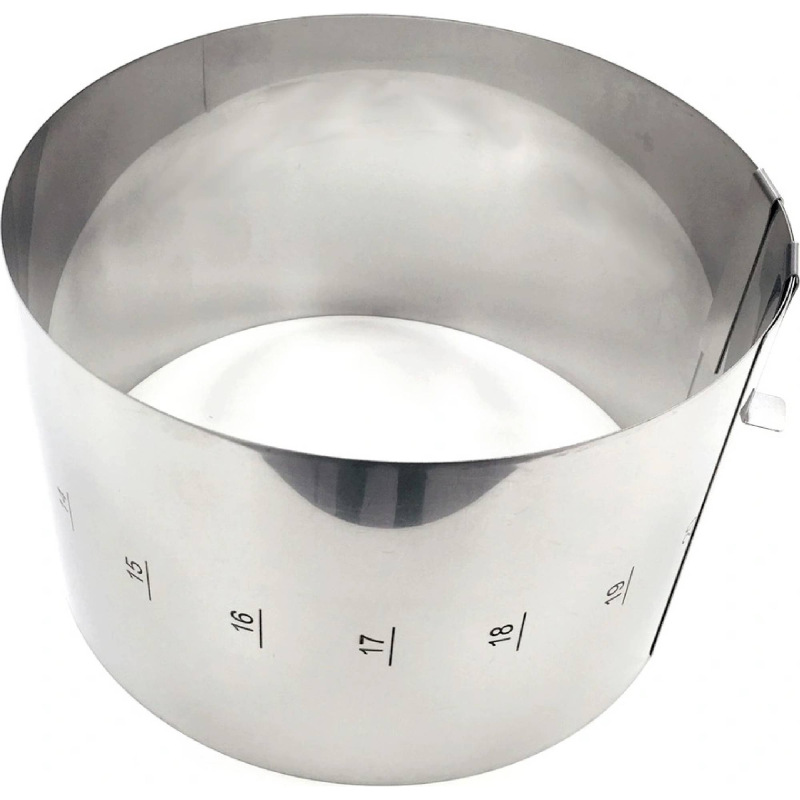 Okrúhly nastavitelný nerezový ráfik