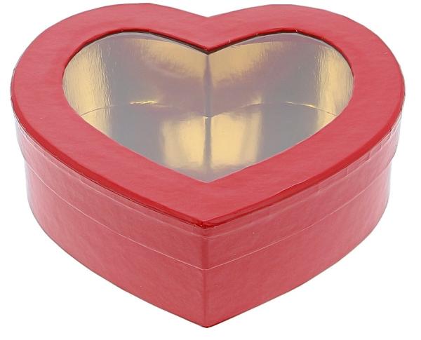 Krabička na 12 ks praliniek, v tvare srdca  – PASTRYMARKET