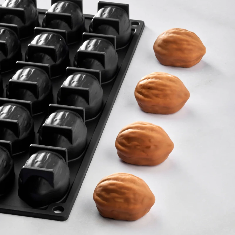 Silikónová forma na mini monoporcie Nutshell, 300x175 mm – PAVONI