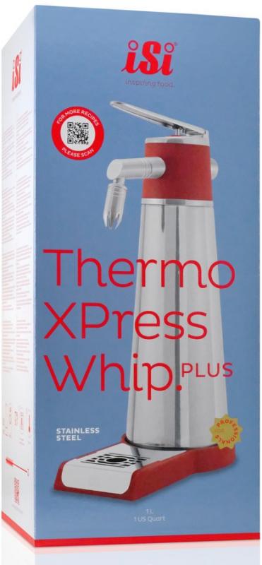 Stolná fľaša na šľahačku Thermo XPress Whip PLUS, 1 l – iSi