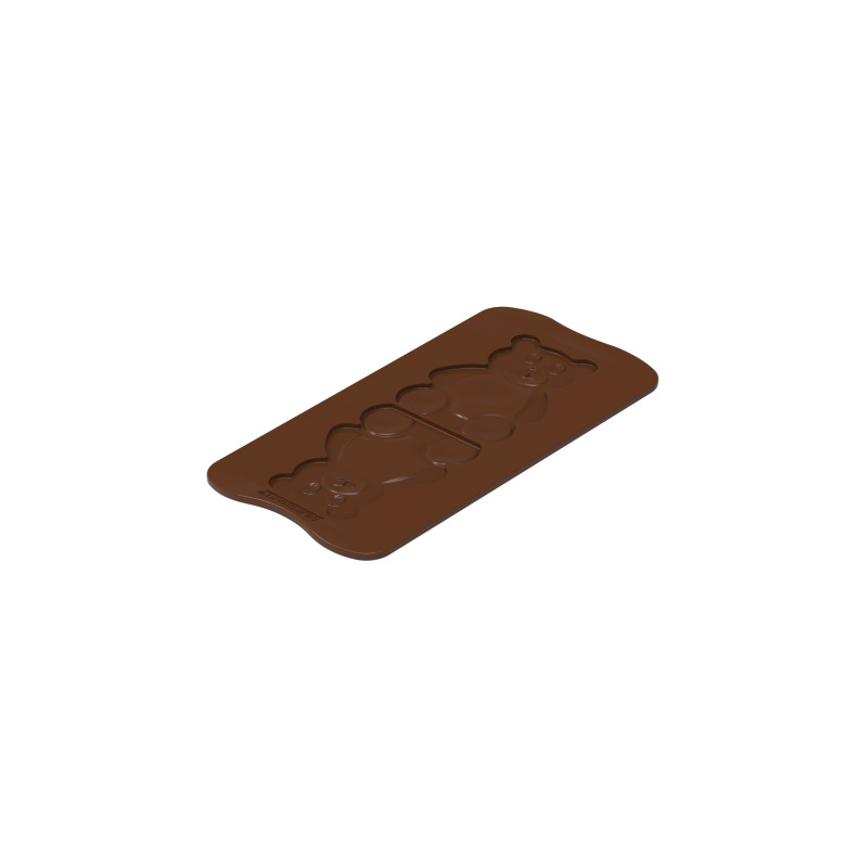 Silikónová forma na čokoládovú dekoráciu SCG068 CHOCO BEAR – SILIKOMART 1