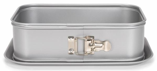 Forma na koláče s odnímateľným vysokým okrajom, obdĺžnik, línia SILVER-TOP - PATISSE