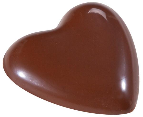 Polykarbonátová forma na pralinky, srdce, 275x175 mm - CHOCOLATE WORLD