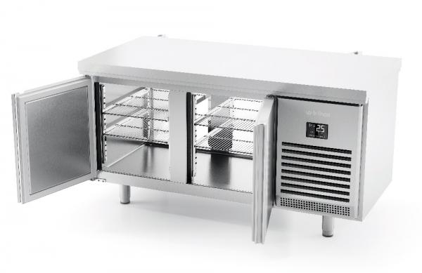 Chladiaci stôl s obojstranným otváraním, EN 60x40 cm, línia 800 – INFRICO