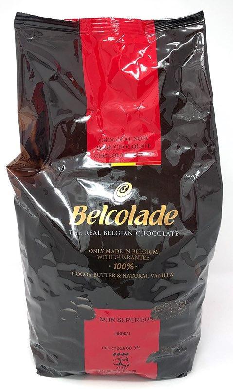 Tmavá čokoláda 60%, línia Selection, 5 kg – BELCOLADE