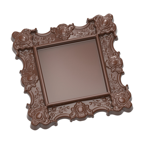 Polykarbonátová forma BAROK FRAME, 275x175 mm – CHOCOLATE WORLD