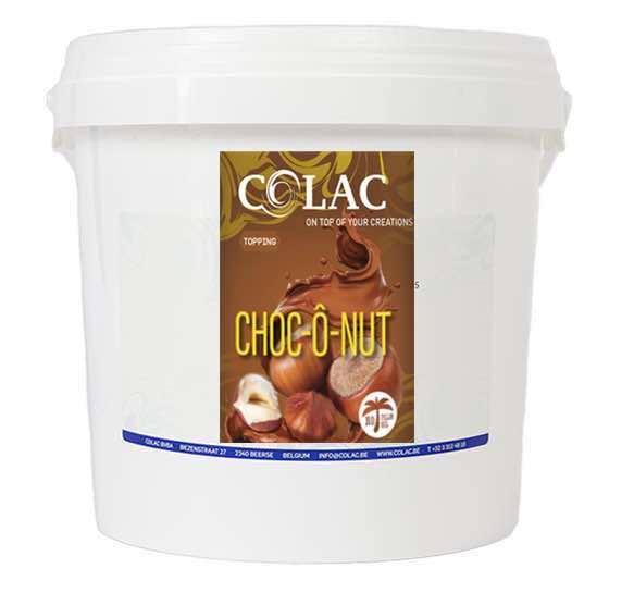 Poleva Cho-ô-nut (orieškovo-čokoládová), 5 kg – COLAC