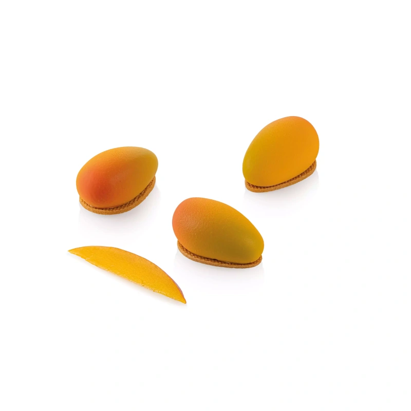 Silikónová forma na mini monoporcie Mango 30, 16 x 30 ml – SILIKOMART
