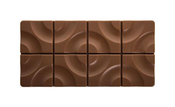 Polykarbonátová forma na tabuľkovú čokoládu Target od Vincent Vallée, 275x175 mm -  PAVONI