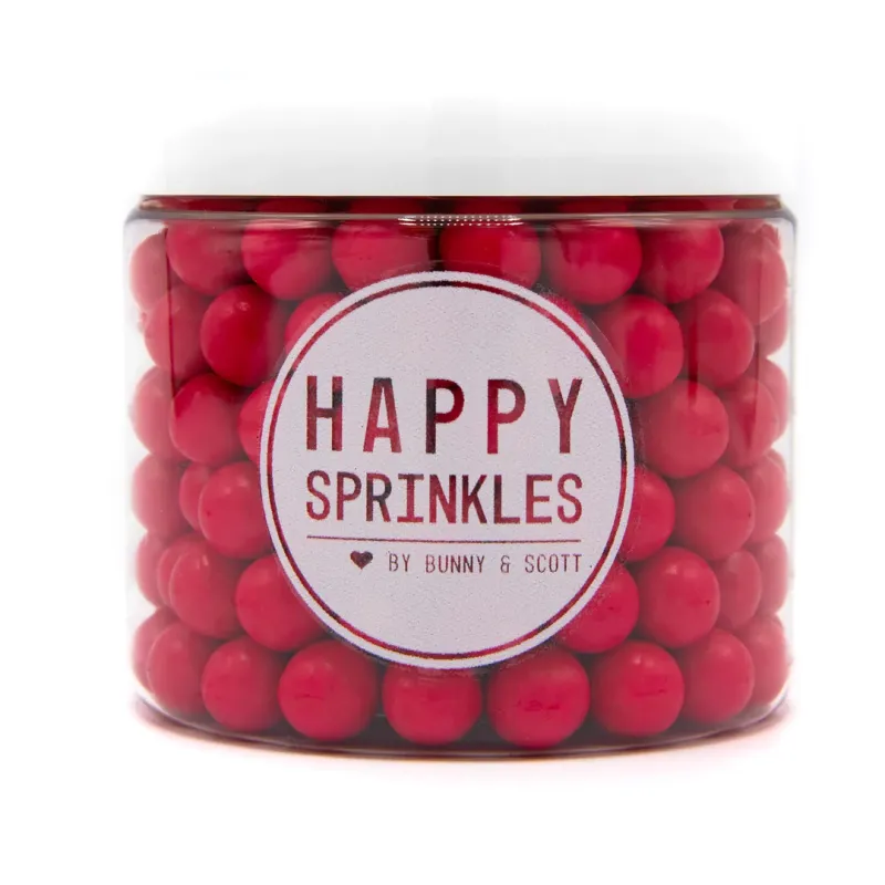 Čokoládový posyp HOT PINK CHOCO M 90g , Happy Sprinkles – BUNNY & SCOTT