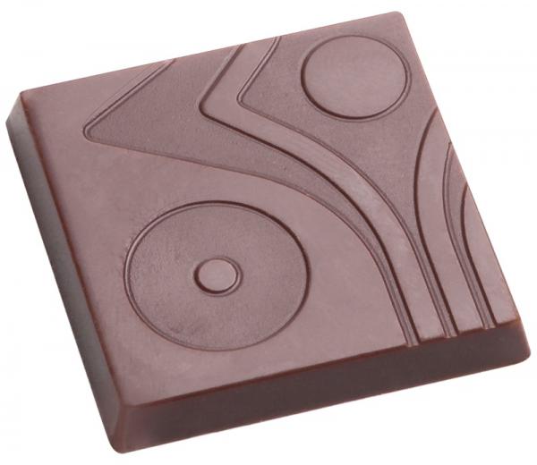 Polykarbonátová forma, línia Pop Chocolat, 275x175 mm - CHOCOLATE WORLD