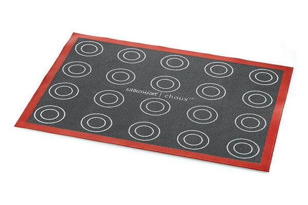 Obojstranná silikónová perforovaná podložka AirMat Éclair & Choux, 300x400 mm – SILIKOMART 3