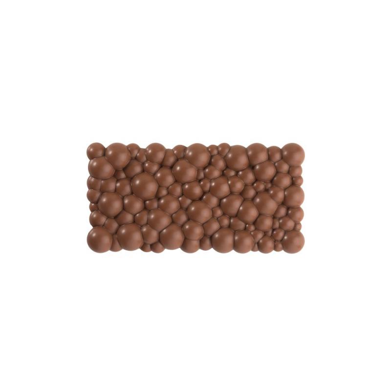 Polykarbonátová forma na tabuľkovú čokoládu 275x175 mm, Sparkling - PAVONI