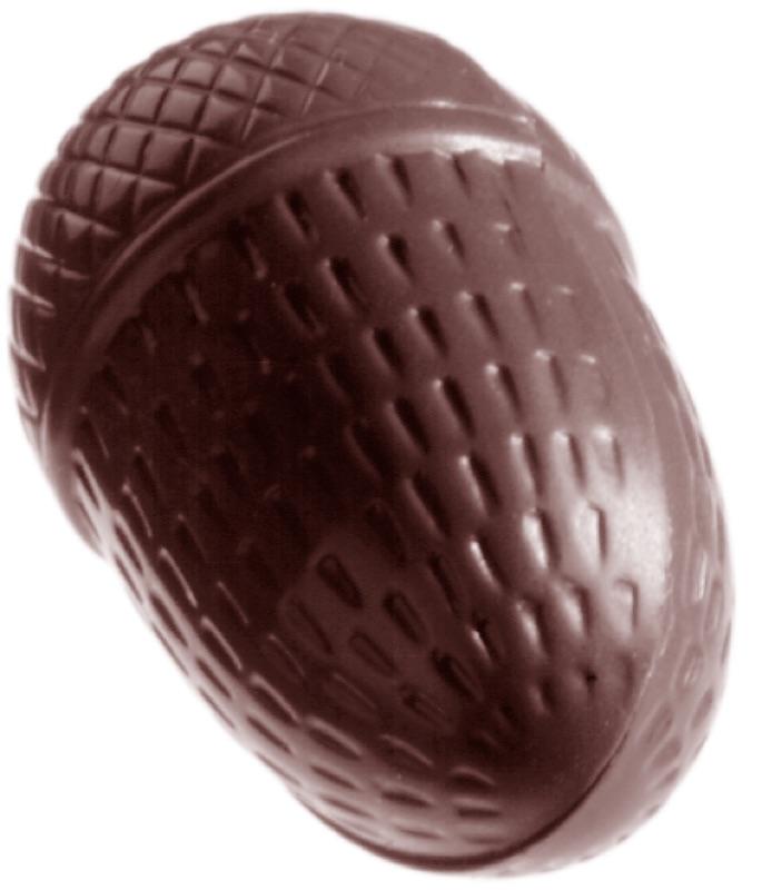 Polykarbonátová forma na pralinky, línia Autumn & Nuts, 275x135 mm - CHOCOLATE WORLD