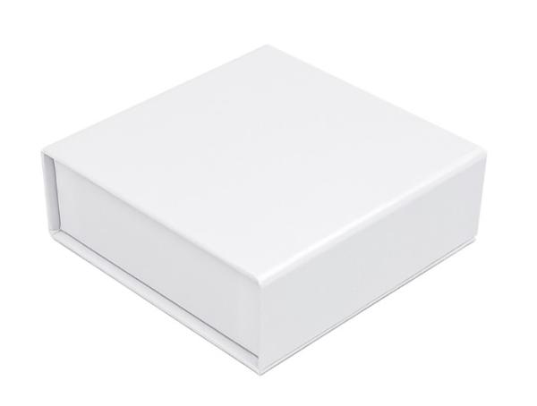 Magnetická krabička na 9 ks praliniek, biela  – PASTRYMARKET