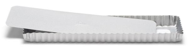 Obdĺžniková forma na kiš (Quiche), línia SILVER-TOP - PATISSE